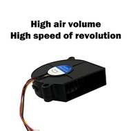2PCS Adventurer 5M/5M Pro Fan Hotend Heatsink Fan 5015 DC 24V Print Head Fan Blower Fan Extruder Hot