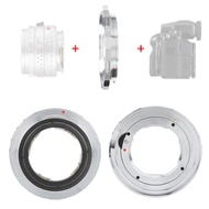 Manual Lens Adapter  124g LM‑GFX for Fujifilm GFX 50S/GFX50R/GFX 100/GFX 100S