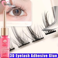 BQI False Eyelash Glue - White Eyelash Extension Glue - Waterproof Long Lasting - Quick-Drying Non-I