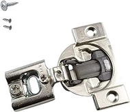Blum 38N355B.06 Compact BLUMOTION 38N Hinge, Soft-Close, 105 Degree, 3/8 Overlay, Screw-on with Set of Screws (Pack of 2)