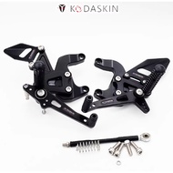 KODASKIN Motorcycle Footrest For KAWASAKI Z900 Z900SE ALL YEAR CNC Adjustable Rearset Foot Rest Foot