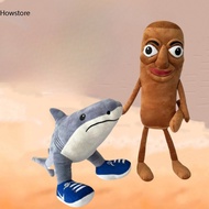 New 47CM Tung Tung Tung Sahur Funny tung tung Sahur & Tralalero Tralalala Doll Cute Cartoon Animated