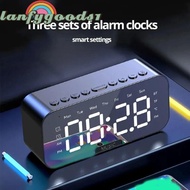 LANFYGOODS Temperature Display Clock, Temperature Display Digital Display LED Digital Alarm Clock, G