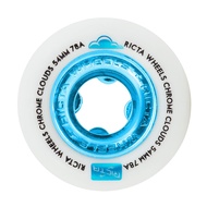 Ricta Chrome Clouds Blue ( 78a ) Skateboard Wheels ( 54mm )