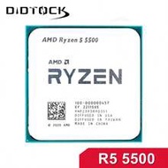 AMD Ryzen 5 5500 R5 5500 3.6GHz 6-Core 12-Thread CPU Processor 7NM L3=16M 100-000000457 Socket AM4 ไ