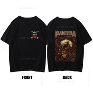 Pantera Heavy Metal Band Theme Summer Unique Streetwear for Men Women Snake Eye Skull Street Fashion