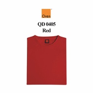 Oren Sport QD0405 Red SUNBEAR.com.my Quick Dry Cool Fit Microfiber Unisex Round Neck Sport Jersey