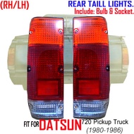 For NISSAN DATSUN 720 1980-86 TAIL REAR LAMP LIGHT PICKUP PAIR BULB SOCKET