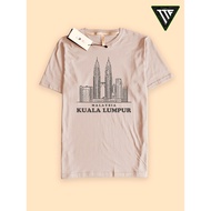 T-shirt Malaysia Kuala Lumpur Petronas Tower Travel Landmark
