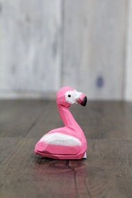 英國RJB復古手工木頭雕刻削鉛筆機/削筆器(紅鶴款)