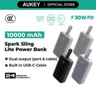 Aukey PB-Y61 10000mAh 30W USB C PD Power Bank - CCC Certification