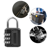 3 Digits Multifunctional Combination Lock Luggage Fitness Cabinet Backpack Travel Anti-theft Combina