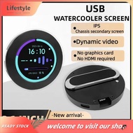 [Lifestyle] 2.1inch CPU/GPU Cooler Round LCD Display, AIO Computer Temp Monitor for Water Cooling Sy