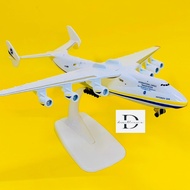 Antonov Airlines (An-225) transport aircraft model with wheels and stand