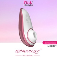 Womanizer - Liberty Pink Rose Clitoral Sucking Nipples Vibrator Oral Sex Toys Adult Toy