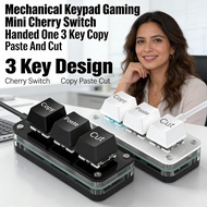 Cut 3-Key Keypad Copy Cherry Switch Gaming Keyboard Mechanical Mini One Handed