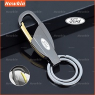 1PC Waist mounted keychain Alloy Car keychain for Ford
