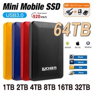 New 1TB Mobile Solid State Drive USB 3.0 External SSD Hard Drive 2tb High-Speed Portable SSD 500GB  Hard Disk for Laptop Mac PC