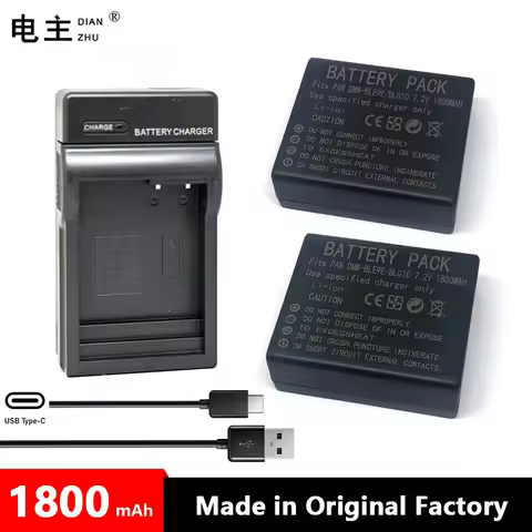 DMW-BLE9E DMW-BLG10 PP BP-DC15 Battery charger for Panasonic LUMIX GF3 GF5 GF6 GX7 GX80 GX85 GX9 G10
