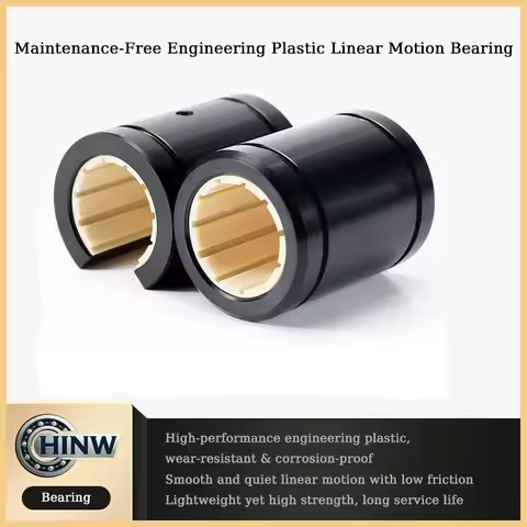 Maintenance-free Engineering Plastic Linear Motion Bearings Aluminum Plastic LM LMH LMF LMK 12 16 20