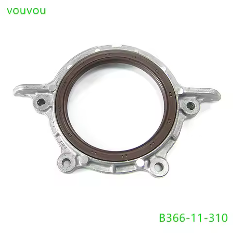 Car accessories engine B366-11-310 crankshaft rear oil seal cover for Mazda 323 BA BG BJ 1991-2006 D