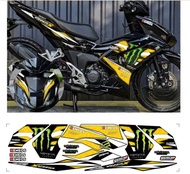 Tem rời Winner X V3 V4 phối màu cao cấp chất liệu in 3 lớp PPF kháng nước không phai màu logo decal.