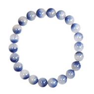 【正佳珠寶】藍線石 高品聚寶盆藍線石 8.4-8.8mm 藍線石水晶手珠