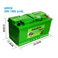 แบตเตอรี่ AMARON DIN100 HI-LIFE PRO (LN5) 60038 100AH ขั้วจม สำหรับรถยุโรป BENZ BMW VOLVO  สำหรับผู้ต้องการความคงทนใช้งานยาวนาน และ CCA สูง ** มีใบกำกับภาษี