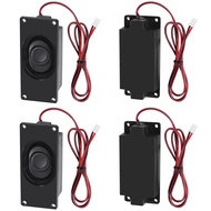 4 PCS Speaker 3 Watt 8 Ohm Mini Speaker 8ohm 3w Loundspeaker Micro Speaker for Arduino with JST-PH2.