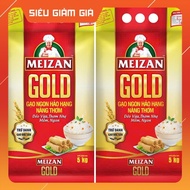 Combo of 2 bags of 5kg Meizan Gold Premium Delicious Rice - Sticky and soft rice (DT8)