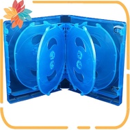 CD Storage Box 10-Piece Pack CD Case Plastic Double-Sided CD Storage Car CD Case Thickened DVD Case,