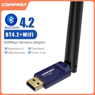CF-759BF 5G WiFi Adapter  802.11b/g/n/AC 650M PC Wireless wifi network card bluetooth 4.2 Ready Stoc