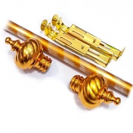 IRON CURTAIN ROD SET CURTAIN RELL CURTAIN FULL SET FREE BUBBLE WRAPP