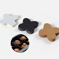 100 Valentine's Day Chocolate Box Matching Chocolate Paper Tray Black Chocolate Paper Tray 3.5 * 3.5