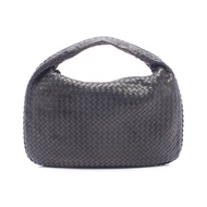 【二手】Bottega BOTTEGA VENETA單肩包，編織工藝，黑色皮革，女士單肩包，二手