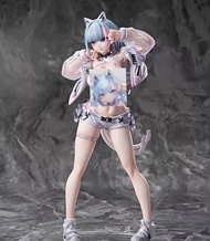 Cute Cat Girl Model Figure