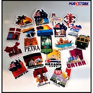 Travel sticker series 3 / world travel sticker pack series 3 / luggage sticker series 3 / country st