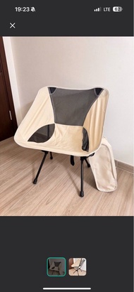 全新  戶外露營椅 camping chair 折疊露營櫈 月亮 椅野餐