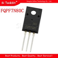 10pcs FQPF7N80C TO 220F FQPF7N80 TO 220 7N80 7N80C 800V 7A new original