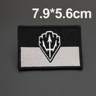 【Customized 】           SOF Ukraine Forward Observation Group Tactics 3D Embroidery Velcro Patch /Ba