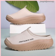 size35-43 lightweight Women Slip on shoes wedge Half shoes Causal shoes for women 42/43