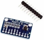 HiLetgo ADS1115 16 Bit 16 Byte 4 Channel I2C IIC Analog-to-Digital ADC PGA Converter with Programmab