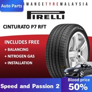 tire ✮Pirelli Cinturato P7  P7 (C2) Run Flat RFT 17 18 19 inch Tyre Tire Tayar (FREE INSTALLATIONDELIVERY)✷