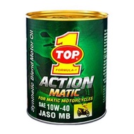 TOP 1 ACTION MATIC MOTORCYCLE OIL GREEN