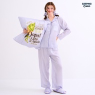 SLEEPING CLOUD Pajamas | 1 LYOCELL Soft And Cool Fabric Comfortable To Wear : Long Sleeves Ice cream