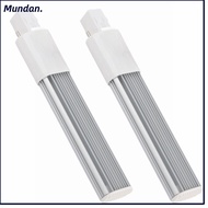 MUNDAN 2 Pack LED Bulb, AC 85-265V 6W LED Tube Light, Easy Installation G23/GX23 600LM CRI 80+ PL Ho