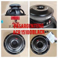murah speaker acr 15100 black 15inch subwoofer