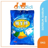 Amadidi 5kg Soap Powder HYH Detergent Powder Laundry Powder Laundry Powder