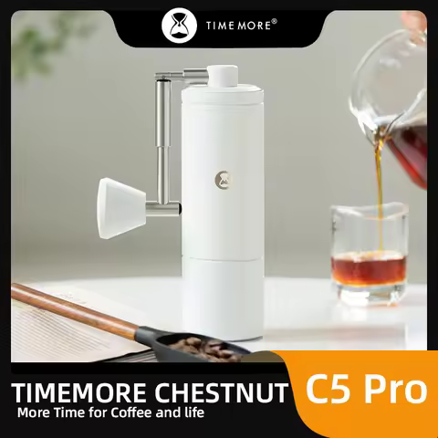 TIMEMORE C5 PRO Espresso Manual Coffee Grinder Hand Grinder Adjustable Steel Core Burr SendCleaning 