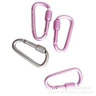 Carabiner Luaran No. 6 Borong dengan Carabiner Berbentuk D Kacang Berbentuk Labu untuk Beg Perkhemah